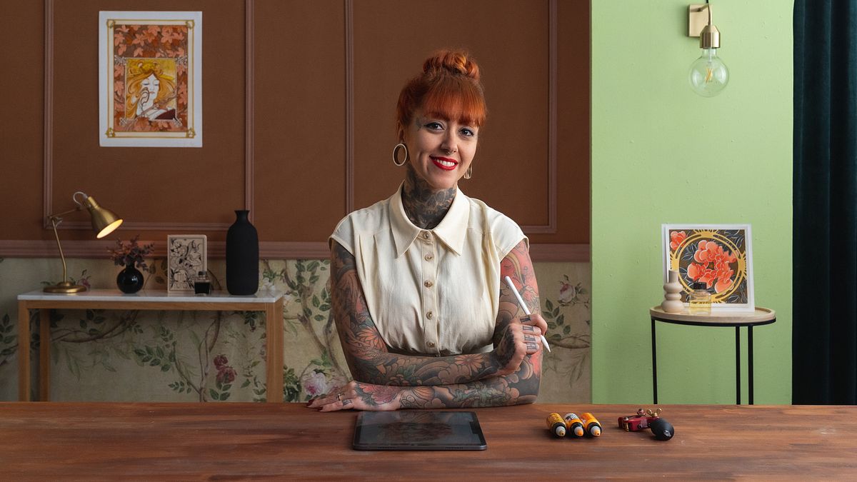 Création de tatouage néo-traditionnel