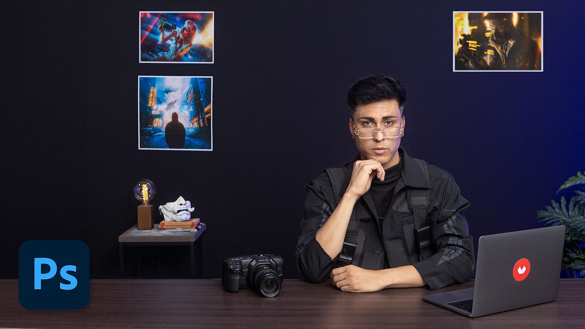 Composition de photographie figurative avec Photoshop