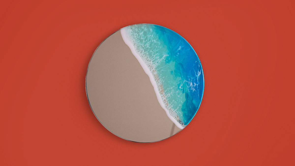 Guided Course: Create unique mirrors with resin