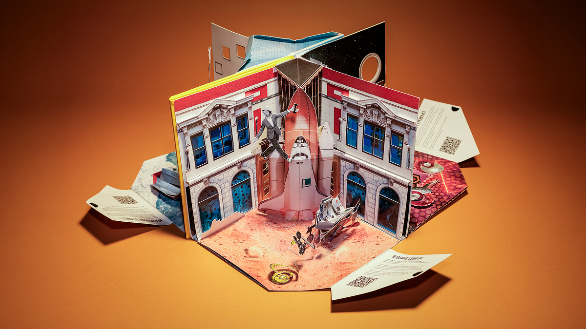 Paper Micro-Worlds: Create miniature pop-up scenes