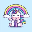 Unicornio Azul