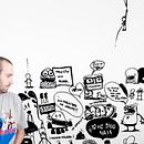 Mis Compis. Design, Motion Graphics, Traditional illustration, and Advertising project by Paco Lopez - 08.06.2009