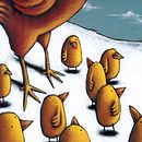 cuento infantil. Design, Traditional illustration, and Advertising project by Oriol Sintes - 08.07.2009