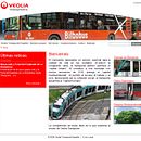 portal Veolia Transporte España. Un proyecto de Diseño, Programación y UX / UI de Elena Dalmau Castro - 05.10.2009