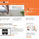 Web Luxum.es. Design, Traditional illustration, UX / UI, IT, and Photograph project by Sergio Albors - 01.23.2010