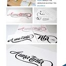 Lettering A 1 Tinta.  project by Rodrigo Maroto - 07.12.2010