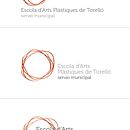 pruebas logo Escola d'Arts Plàstiques.  projeto de Jose Bautista Gallego - 03.10.2010