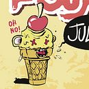 Carteles  Sugarpop I. Un projet de Design  et Illustration traditionnelle de Jesús Linde - 29.09.2010
