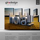 www.girodesign.es Ein Projekt aus dem Bereich Design, Programmierung, 3D und Fotografie von Gianfi - 13.10.2010