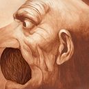 Mr Anansi . Ilustrație tradițională de margarida madeira - 10.17.2010