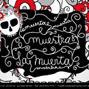 Muestra La Muerta. Design, and Traditional illustration project by Sol Lavilla - 12.10.2010