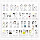 The Family Serralvo. Un proyecto de Diseño e Ilustración tradicional de Vicky Santacruz - 20.12.2010