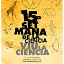 Poster: 15 semana de la ciencia . Design de Jordi Soteras - 02.23.2011