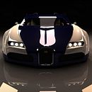 Bugatti Veyron. Un projet de Design , Illustration traditionnelle, 3D , et Publicité de Hector Serrano - 28.03.2011