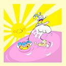 Happy day/Sunny Day. Un proyecto de Diseño, Ilustración tradicional y UX / UI de Dario Enriquez - 01.05.2011