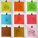 Origamis. Traditional illustration project by Alfonso Muro - 05.28.2011