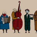 Drum bun. Traditional illustration project by Ulula Corvo - 06.17.2011