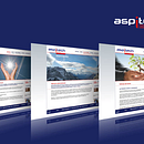Site corporativo aspitech. Un proyecto de Diseño y Programación de Eztizen Angulo - 05.07.2011