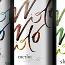 Calligraphic Wine Label Ein Projekt aus dem Bereich Design von Ronaldo da Cruz - 06.07.2011