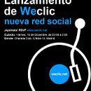 Cartel lanzamiento Weclic. Un projet de Design  de Marta García - 11.07.2011