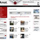 Finques Amat. Un proyecto de Diseño, UX / UI y Publicidad de Montse Álvarez - 12.08.2011