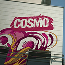 Cosmo Graffiti Ident. Un projet de Design , Motion design, Illustration traditionnelle, Cinéma, vidéo et télévision , et Publicité de Brandia TV - 05.09.2011