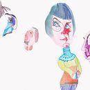 Chismes y cuchicheos.. Traditional illustration project by Joana Valls - 06.07.2013