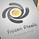 Frozen Pixels Studio corporate identity. Een project van  Ontwerp van Ana - 20.12.2011