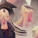 Diseño de Personajes. Un proyecto de Ilustración tradicional de David Fernández Huerta - 25.01.2012