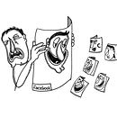The Facebook show. Design, and Traditional illustration project by Alejandro Di Trolio - 02.05.2012