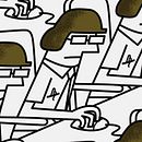 ABC Newspaper. Traditional illustration project by Iván Bravo - 03.22.2012