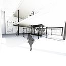 Ampliación de la fundación . Design, and 3D project by Andreu Cabot - 03.23.2012