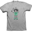 "mataré monstres per tu" t-shirt. Design, and Traditional illustration project by violeta nogueras - 04.08.2012