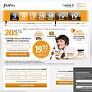 Jazztel. Design, Programming, UX / UI, and Advertising project by Jose Parcero Míguez - 06.06.2012
