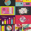 The OERs - Open Educational Resources. Design, Motion Graphics, and Traditional illustration project by Victoria Fernandez - 07.02.2012