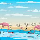 NATURALEZA. Traditional illustration project by Carla Rocha Morales - 08.18.2012