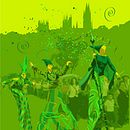 "Pasacalles" Ein Projekt aus dem Bereich Design, Traditionelle Illustration und Werbung von Antonio Floria - 21.08.2012