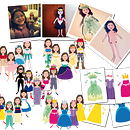 PaperDolls Ein Projekt aus dem Bereich Traditionelle Illustration von Irene Martos Gomez - 29.08.2012