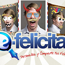 APP facebook: e-felicita. Een project van  Ontwerp, Programmeren, UX / UI, IT y  Reclame van Oscar Espeso - 04.09.2012