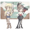 Far and cute West!. Ilustração tradicional projeto de Marta Valentín - 11.09.2012