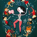 Revista Habia una vez. Traditional illustration project by Estefani Bravo Morales - 09.20.2012