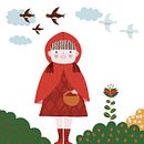 Caperucita. Un proyecto de Ilustración tradicional de Marta Antelo - 26.09.2012
