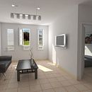Interior vivienda galapagar. Een project van 3D van israel colino - 28.12.2012