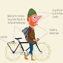 BICICLISTAS. Un projet de Illustration traditionnelle de GomezIllustration - 26.02.2013