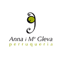 Perruqueria Anna i Gleva - Marca y tarjetas. Un proyecto de Diseño de Albert Fernández - 24.04.2013