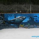 Mural marino en piscina. Un proyecto de Ilustración tradicional de Graffiti Media - 28.04.2013