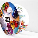 Diseño Folleto One Condoms (España). Advertising, and Design project by Ateigh Design Creación & Diseño Web - 05.20.2013