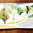 Aujourd'hui. Traditional illustration project by Joana Valls - 06.07.2013