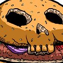 Killer burger Ein Projekt aus dem Bereich Traditionelle Illustration und Design von mtejedo - 06.07.2013