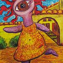 Ilustraciones con Ceras de Colores. Design, and Traditional illustration project by Azahar Montes Parias - 09.28.2013